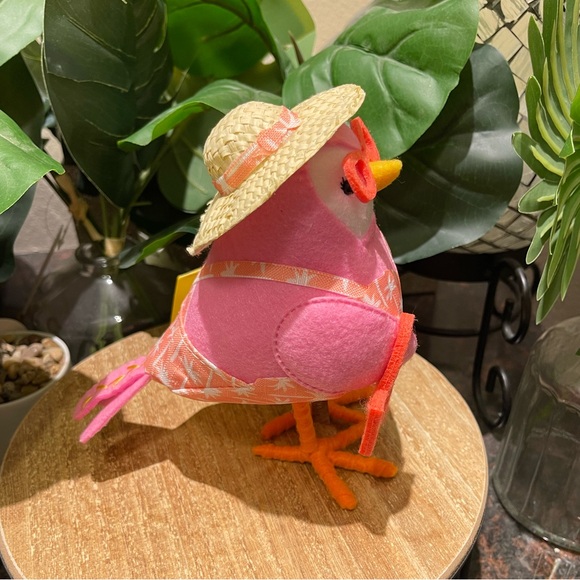 Target Sun Squad Summer Pink Fabric Beach Bird NWT - Picture 8 of 13